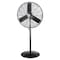 Iliving Adjustable Height Pedestal Fan, 30 in Blade Dia, 120V, 8400 cfm, Oscillating, Metal, Black ILG8P31-93 - alternate 1